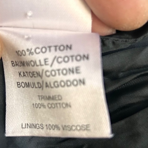 Jaeger Military Style Velvet Jacket - Picture 7 of 8